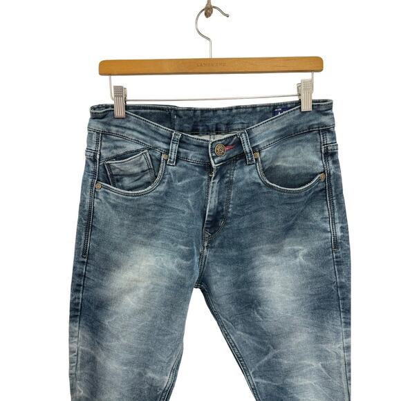 Armani Jeans AJ Blue Faded 31 X 26 - Picture 2 of 11